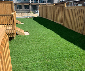 Wooden Fence & Sod Installations for New Homes